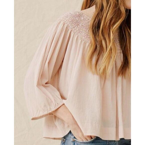 THE GREAT. THE VISTA SZ 1 TOP - FADED PINK - Picture 3 of 10